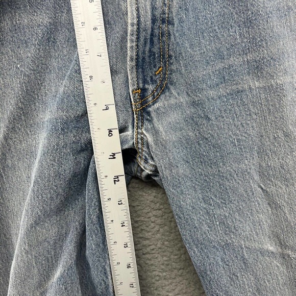 Levi's 550 Jeans Mens 36x32 Blue Denim Cotton Straight Leg Relaxed Fit 35x30 - Picture 9 of 16